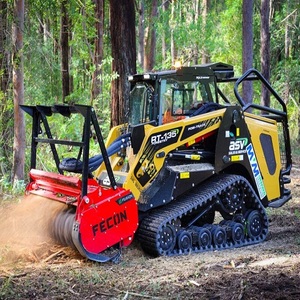 Premium ASV Skid Steer Loader With Mulcher Designed For Fast <b>Brush</b> Cutting Tree Removal And Site Preparation - Product Image 4