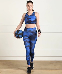 Soutien-gorge de sport personnalisé pour femme avec logo sur mesure, haut de fitness pour la vente en gros, soutien-gorge de sport dos ouvert pour femme - Product Image 2