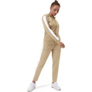 Chándal de malla con cuello alto para mujer, mezcla de nailon y elastano, chaqueta ventilada, pantalones jogger transpirables - Product Image 3