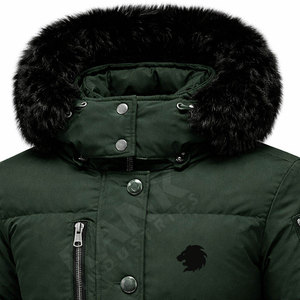 Veste matelassée pour homme en matériau durable avec des couches chaudes offrant un ajustement confortable, idéale pour l'hiver - Product Image 4