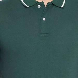 เสื้อโปโลผู้ชาย ผ้าฝ้ายพรีเมียม เทรนด์แฟชั่นใหม่ ผ้าถักแบบสั่งทำพิเศษ ไซส์พลัส เสื้อยืดลำลองสำหรับธุรกิจ - Product Image 5
