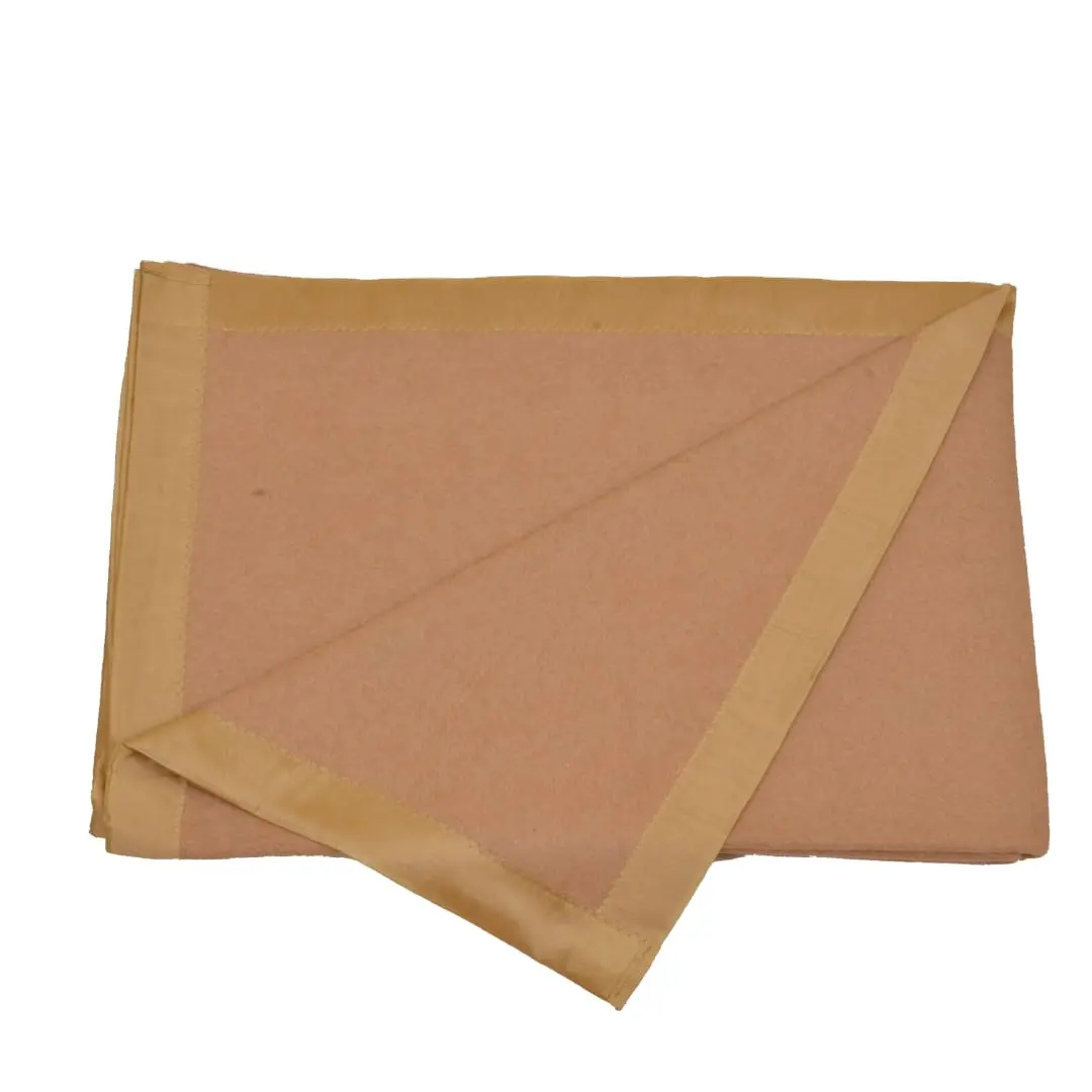 Лучшая цена и качество коричневого алмазного узора королевского размера переработанное шерстяное одеяло от ИНДИЙСКОГО Производителя