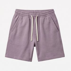 Pantalones Cortos Deportivos para Hombre, Estilo Urbano, 100% Algodón, con Logotipo Personalizado, 5 Pulgadas, para Gimnasio, Entrenamiento, Deportes, Estilo Francés, para Correr - Product Image 1