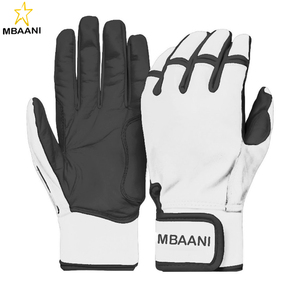 Guantes de Bateo de Béisbol, con Acolchado en la Palma y los Dedos para Absorber el Impacto del Bate al Golpear la Pelota - Product Image 1