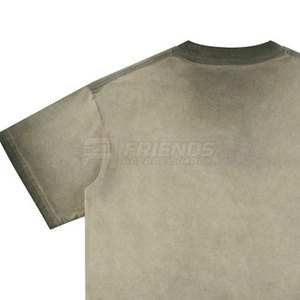 เสื้อยืดคุณภาพสูงสำหรับผู้ชาย ผ้าฝ้าย 100% เนื้อนุ่ม น้ำหนักเบา สีซีดแบบธรรมชาติ สวมใส่สบาย เหมาะสำหรับลุคสบายๆ ใส่ได้ทุกวัน - Product Image 3