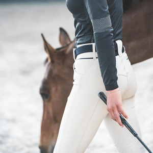 Leggings d'équitation pour femmes, légers, respirants, à séchage rapide, longueur intégrale, taille élastique, impression numérique - Product Image 4
