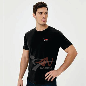 เสื้อยืดลำลองแฟชั่นสำหรับผู้ชายสีทึบเสื้อยืดผู้ชายสำหรับผู้ใหญ่เสื้อยืดลำลองผ้าฝ้าย100% แบบกำหนดเอง - Product Image 6