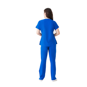Tenues d'assistant dentaire personnalisables en polyester et élasthanne pour cliniques dentaires et uniformes de soins infirmiers à faible MOQ - Product Image 2