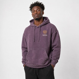 Mens Distressed Pullover Hoodie Heavyweight Cotton <b>Fabric</b> <b>Retro</b> Washed Design Comfortable Fit Perfect for Casual Wear Street Fas - Product Image 4