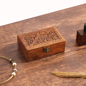 กล่องเก็บเครื่องประดับไม้แบบกำหนดขนาดเอง ทำด้วยมือโดย Perfect Enterprises - Product Image 6