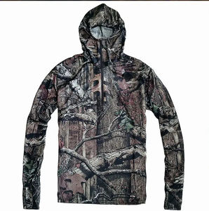 Ensemble veste et pantalon de chasse camouflage Real Tree, vêtements de camouflage pour extérieur, vente en gros OEM, combinaisons de chasse à prix avantageux - Product Image 2