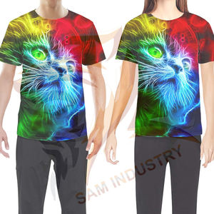 Nueva llegada: Camiseta transpirable y elegante para hombre con diseño de sublimación, informal, 100% poliéster. - Product Image 3