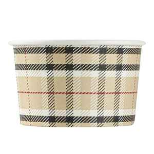 Vasos de Papel Kraft de Doble Pared para Alimentos, de 4 oz a 32 oz, con Logotipo Personalizado, Serie para Helados, Impresos con Estilo - Product Image 4