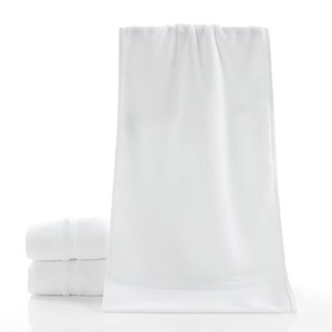 Serviette de toilette en coton de haute qualité, épaisse et douce, pour usage quotidien, hôtel, spa, commandes en gros, couleur unie - Product Image 4