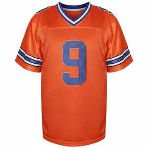 Camiseta de Fútbol Americano Personalizada con el Logotipo de tu Equipo, Cuello en V, de Buena Calidad, Sublimada - Product Image 2