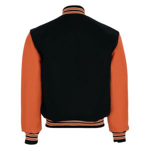 Custom Men's Wool Letterman Baseball <b>Jacket</b> <b>Real</b> <b>Leather</b> University Winter <b>Jacket</b> - Product Image 2