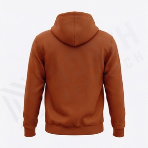 Fabricant OEM, Vente en gros : Sweat à capuche unisexe épais 100% Coton pour homme, avec logo personnalisé, poche, couleurs variées, pour l'hiver - Product Image 2
