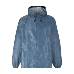 Blue Waterproof Rain Suit Full Sleeve Unisex Adult All Seasons Protective Wear custom waterproof rain suit men - Product Image 6