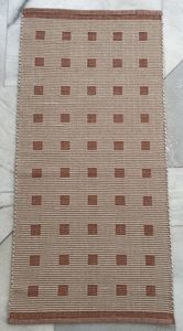 Alfombra tejida a mano con textura de nervaduras, diseño geométrico, precio directo de fábrica, para interiores de lujo. - Product Image 6