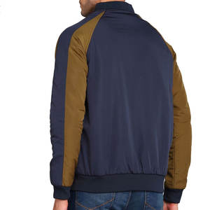 <b>Men</b> Luxury Bomber <b>Jacket</b> High Quality Classic Full Zip Comfortable Soft Rib Knit Collar Casual Regular Fit Outerwear - Product Image 3