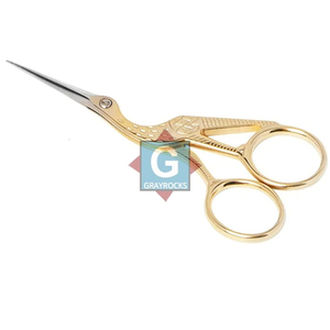 Nail Cuticle <b>Scissors</b> Serrated Smooth Industrial Grade Beautiful Bird Shape Design Stainless Steel <b>Left</b>-Right - Product Image 5