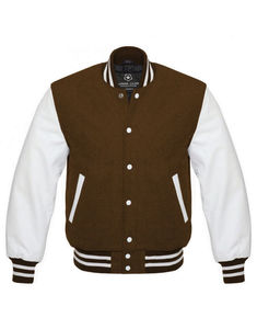 Chaquetas Varsity Personalizadas al por Mayor 2026, Chaquetas Varsity Bordadas para Hombre, con Bloques de Color, con Botones, Estilo Motociclista, Vintage - Product Image 5