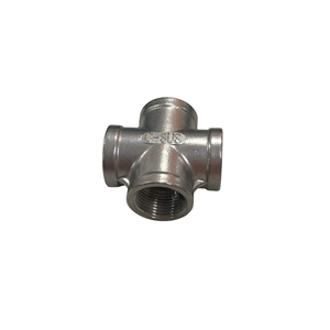 Raccords de tuyauterie industriels moulés, haute spécification, croix à 4 voies en acier inoxydable de 3 pouces, lisses, personnalisés OEM/ODM, marque Chico - Product Image 1