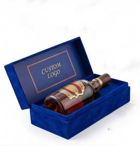 Vietnam Factory Custom Luxury Wine Box Premium Rigid <b>Paper</b> <b>Packaging</b> Magnetic Gift Box For Whiskey With Logo - Product Image 1