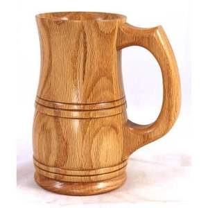 Vaso de Madera RR ENTERPRISES para Bebidas Diarias, Uso en el Hogar, Cocina y Oficina, Origen India - Product Image 3