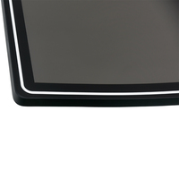 32 43 49" Curved Projected Capacitive Touch Closed Frame RGB LED Framed LCD Touch Screen Monitor for Gaming