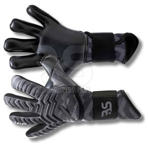 Guantes de Portero Cómodos para Hombre, Agarre Duradero en la Palma, Aptos para Prácticas de Fútbol, Partidos al Aire Libre y Sesiones de Entrenamiento - Product Image 2