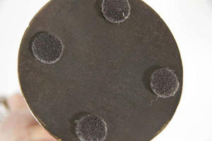 Ensemble de porte-bougies en métal doré de luxe en forme de fleur de lotus, support floral vintage en fer, centre de table de mariage - Product Image 5