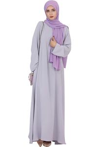 Robe longue islamique pour femmes, design simple, abaya hijab, élégante, décontractée, respirante, vêtements musulmans traditionnels, abayas ethniques pour femmes - Product Image 6