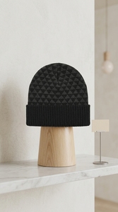 Beanies Cup Tasse à boisson décontractée réutilisable 100% acrylique respirante imperméable à motif à carreaux pour la maison, le bureau et les voyages - Product Image 4