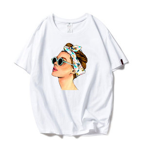 Camiseta Casual para Mujer, Cuello Redondo, Manga Corta, Corte Ajustado, Color Sólido, Secado Rápido, Transpirable, Ecológica, Anti-UV, Estampado por Transferencia de Calor - Product Image 6