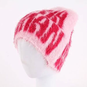 Bonnets d'hiver unisexes personnalisés, 100% acrylique, imperméables, tricotés, jacquard, logo imprimé, pour la maison, les voyages - Product Image 6