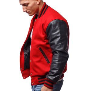OEM Manufacturer High Quality Men's Baseball Letterman Varsity <b>Jacket</b> Custom Embroidery Heated Hooded Winter <b>Smart</b> Casual Custom - Product Image 1