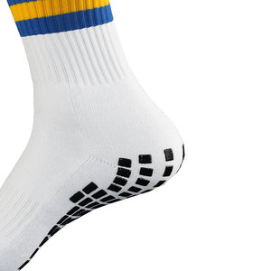 Chaussettes de sport antidérapantes pour hommes, en coton tricoté, avec compression et soutien, motif imprimé décontracté, pour le football et le soccer, nouvelle collection printemps - Product Image 6
