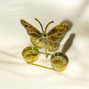 Designer Butterfly Shape <b>Candle</b> Holder Stylish Decorative Accent Perfect For Home Interior Decor And Special Occasions - Product Image 3
