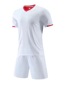 Cette tenue de football de haute qualité, conçue pour la sublimation, présente un logo personnalisé pour les marques professionnelles via notre exportateur en gros. - Product Image 2