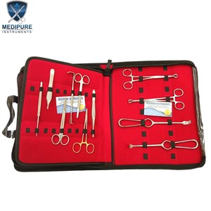 Ciseaux de dissection de qualité supérieure, ciseaux à suture, pinces à serviettes, instruments chirurgicaux résistants à la corrosion, ensemble de 32 pièces - Product Image 4