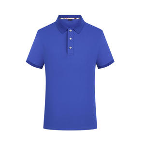 เสื้อเชิ้ตผู้ชายขายส่ง ปักโลโก้ตามสั่ง ผ้าฝ้ายพรีเมียม 220 กรัม แห้งเร็ว แขนสั้น ลำลอง ชุดยูนิฟอร์มกอล์ฟ แฟชั่น - Product Image 1