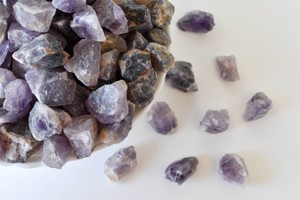 Wholesale Purple Amethyst <b>Raw</b> Rough Rocks Carved Cabbing Gemstone Chunks Anshul Impex - Product Image 2