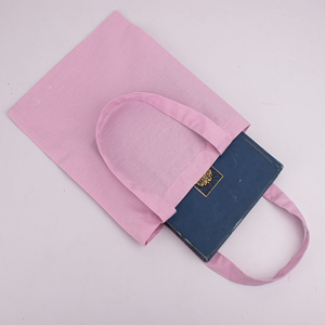 Bolsas de Tela de Algodón Lisas Hechas a Mano al por Mayor, Fabricante OEM, Impresión de Logotipo Personalizado, Bolsas de Compras de Lona, Regalo Ecológico, Bolso de Mano - Product Image 2