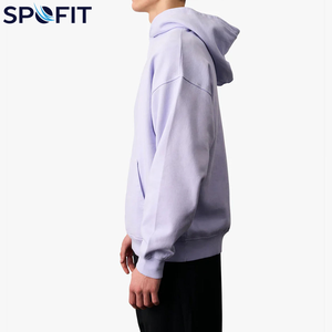 Sudadera con Capucha de Última Moda para Hombre, Precio al por Mayor, Calidad Premium, Hombros Caídos, Ajuste Cómodo, Sudadera Extra Grande y Gruesa - Product Image 3