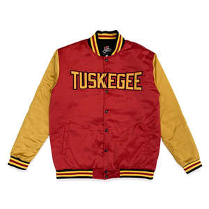 Veste de baseball personnalisée unisexe |   Blouson Bomber Varsity de Qualité Supérieure |   Broderie pour écoles et universités High Street - Product Image 2