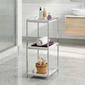 Étagère de salle de bain moderne en métal à 3 niveaux Meubles de rangement pour la maison-Coin Vente en gros MIT Stockage domestique Taiwan Shopee/Ebay Sale - Product Image 1