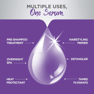 Sérum capillaire à la kératine et à l'acide hyaluronique, huile d'olive, hydratation, anti-frisottis, brillance des cheveux, douceur, non toxique, soin capillaire unisexe, 100 ml - Product Image 4