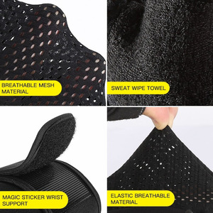 Gants de sport et de musculation fabriqués en usine, gants d'entraînement de gym, protection des mains avec logo personnalisé, gants et mitaines de musculation - Product Image 6