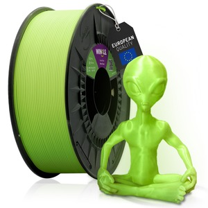 Filamento Luminoso WINKLE PLA HD, Fosforescente, 1.75mm, 1kg, para Impresora 3D FDM, Brilla en la Oscuridad, Fácil de Imprimir, Calidad Europea, Hecho en España - Product Image 1